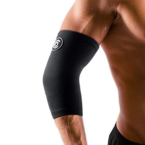 Product Cover CAMBIVO 2 Pairs Tennis Elbow Brace for Women and Men, Elbow Compression Sleeve Support for Tendinitis, Golf Elbow Treatment, Workouts, Weightlifting, Arthritis (Large (12.5