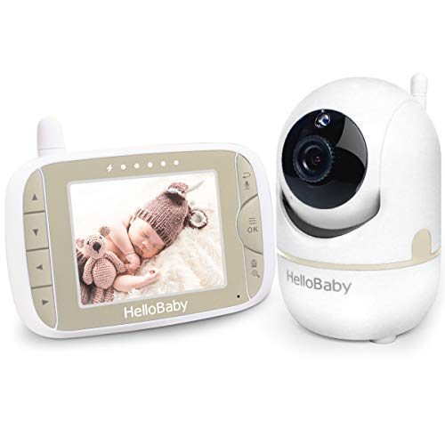 Product Cover Baby Monitor with Remote Pan-Tilt-Zoom Camera and 3.2'' LCD Screen, Infrared Night Vision
