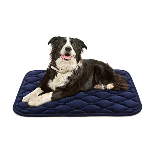 Product Cover AIPERRO Dog Crate Pad Washable Dog Bed Mat Dog Mattress Pets Kennel Pad for Large Medium Small Dogs and Cats, 35