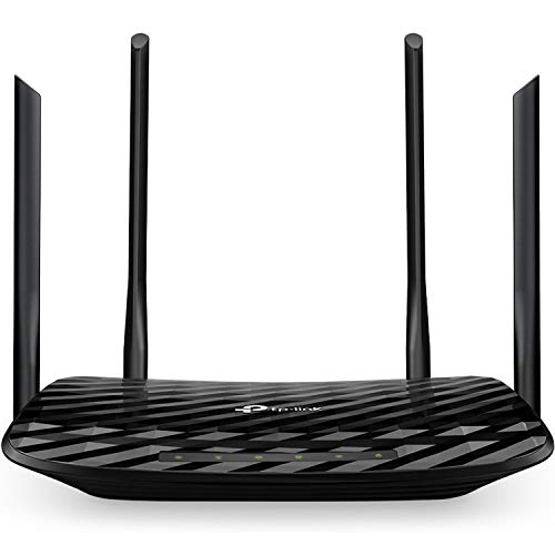 Product Cover TP-Link AC1200 Smart WiFi Router - 5GHz Gigabit Dual Band MU-MIMO Wireless Internet Router, Long Range Coverage by 4 Antennas(Archer A6)