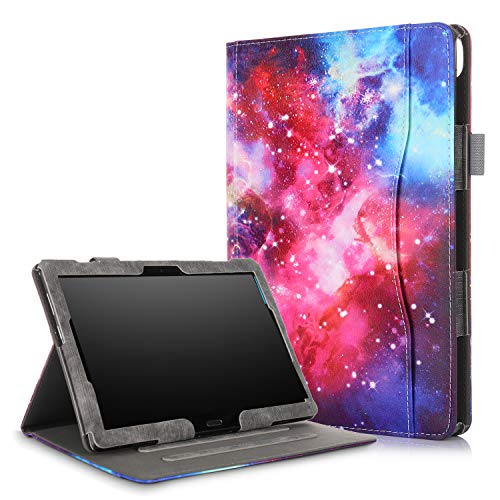 Product Cover XBE Multifunctional Case for Lenovo Tab M10 TB-X605F TB-X505F / P10 X705F with Multiple Viewing Angles and Hand Holder , Galaxy