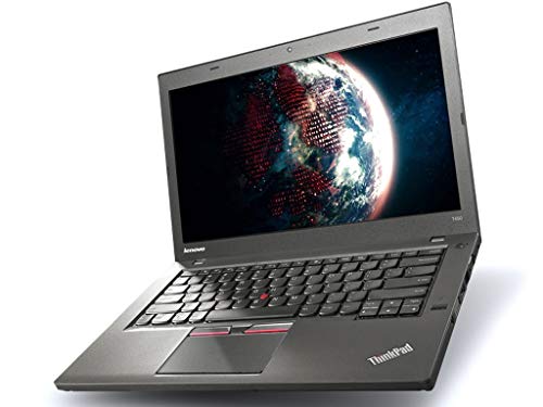 Product Cover Lenovo ThinkPad T450 14in HD Business Laptop Computer, Intel Dual-Core i5-5300U Up to 2.9GHz, 8GB RAM, 128GB SSD, HDMI, 802.11ac WiFi, Bluetooth, Windows 10 Professional (Renewed)