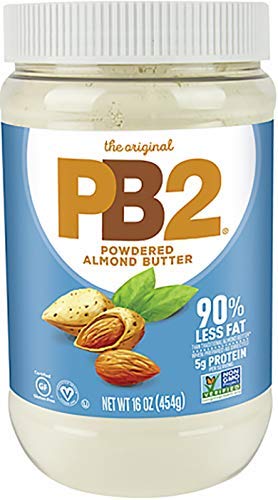 Product Cover PB2 Powdered Almond Butter, 16oz Low-Fat Vegan Almond Powder, Low Carb Nut Butter, Non-GMO, Gluten Free, Kosher