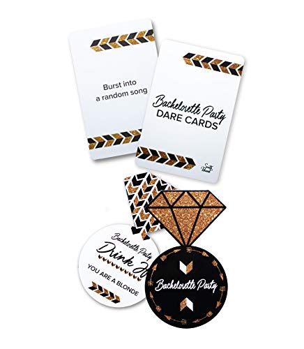 Product Cover South Island Bachelorette Party Card Games Kit | Set of Two Different Bachelorette Card Games | 20 Drink If Cards | 52 Dare Cards | More Cards, More Fun, More Value!