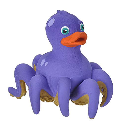 Product Cover Wild Republic Rubber Ducks, Bath Toys, Kids Gifts, Pool Toys, Water Toys, Octopus, 4