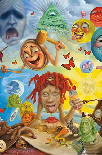 Product Cover Trends International Trippie Redd-Art Wall Poster, 22.375