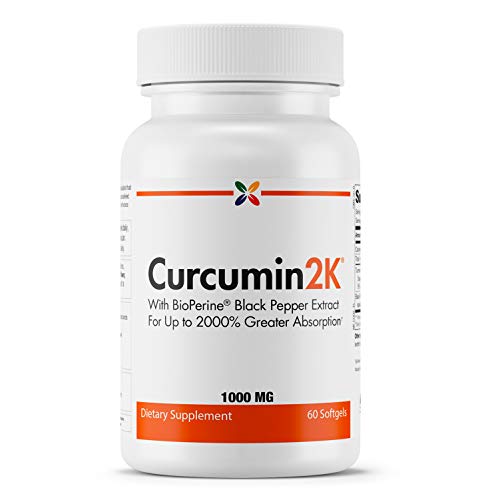 Product Cover Stop Aging Now - Curcumin2K Formula with Black Pepper - with BioPerine Black Pepper Extract for Up to 2000% Greater Absorption - 60 Softgels (Packaging May Vary)