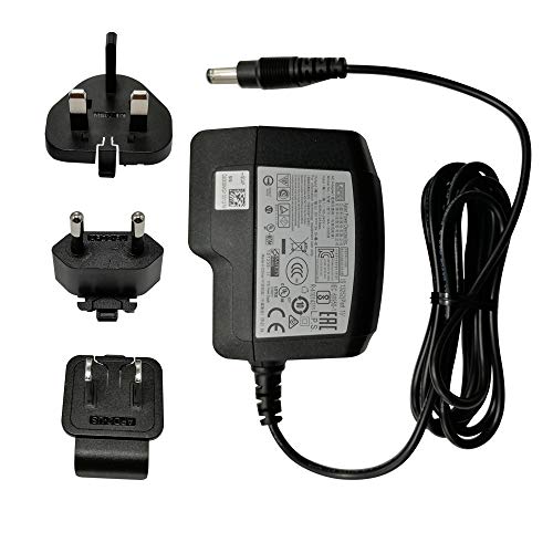Product Cover Universal AC Power Supply Adapter 5V 3A 15W,100-240V, 1.5M 2.5mm, with Multi Plug for US,UK, EU, Supports Android Box MINIX NEO U1, NEO U9-H and Others.