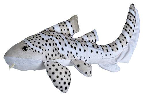 Product Cover Wild Republic Zebra Shark Plush, Stuffed Animal, Plush Toy, Gifts for Kids, Living Ocean, 12