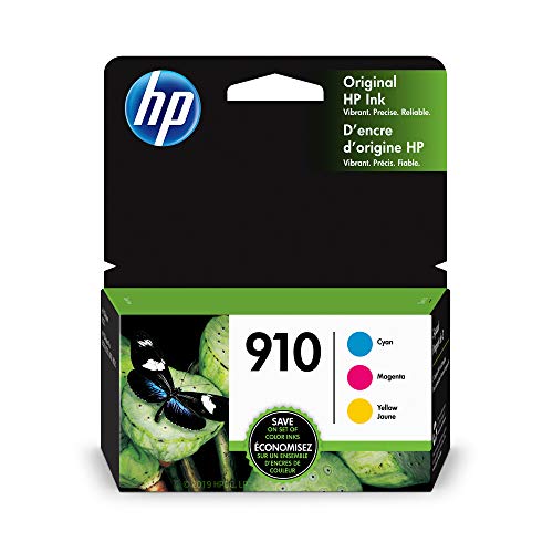 Product Cover HP 910 | 3 Ink Cartridges | Cyan, Magenta, Yellow | 3YL58AN, 3YL59AN, 3YL60AN