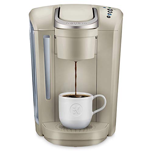 Product Cover Keurig K-Select Coffee Maker, Single Serve K-Cup Pod Coffee Brewer, With Strength Control and Hot Water On Demand, Sandstone