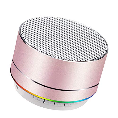Product Cover Bluetooth Speakers Portable Wireless, Ruoi Mini Stereo MP3 Player with Built-in Mic, FM Radio and SD/TF Card Play Music for iPhone Ipad Smartphone PC and More