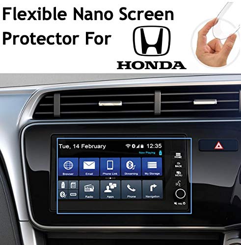 Product Cover Gear Guard Flexible Nano Screen Protector for Honda WRV 2018 7 Inch Car Navigation and Infotainment System (Clear)