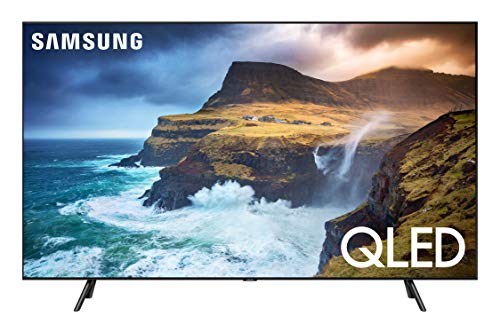 Product Cover Samsung QN82Q70RAFXZA Flat 82-Inch QLED 4K Q70 Series Ultra HD Smart TV with HDR and Alexa Compatibility (2019 Model)