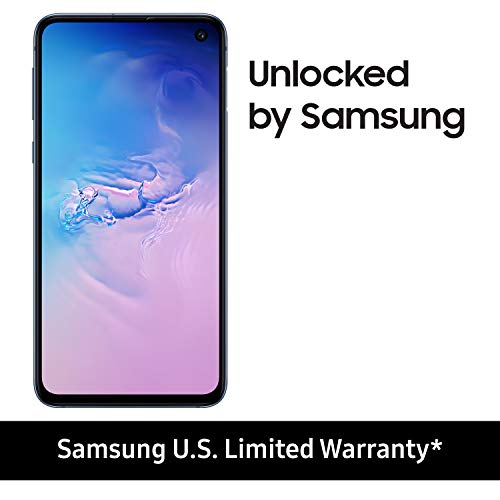 Product Cover Samsung Galaxy S10e Factory Unlocked Phone with 128GB (U.S. Warranty), Prism Blue