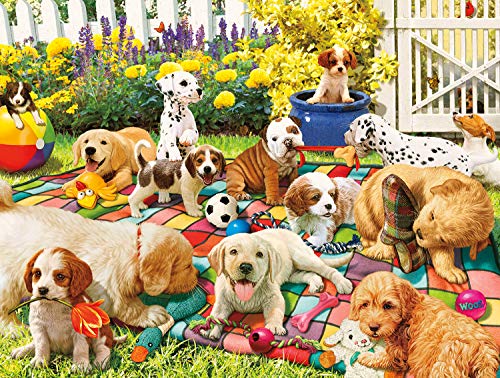Product Cover Buffalo Games - A Dog's Life - Puppy Playground - 750 Piece Jigsaw Puzzle