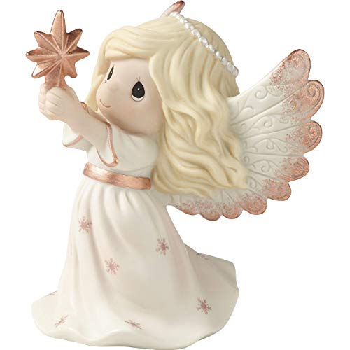 Product Cover Precious Moments Rejoice in The Wonders of His Love 9th Annual Angel Bisque Porcelain 191023 Figurine, One Size, Multi