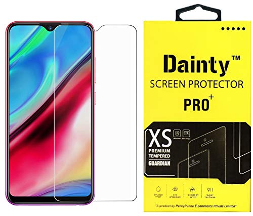 Product Cover DaintyTM Tempered Glass Screen Guard Gorilla Protector for Samsung Galaxy M30 (Transparent)