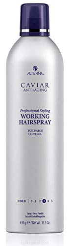 Product Cover CAVIAR Anti-Aging Professional Styling Working Hair Spray, Flexible Hold, 15.5-Ounce