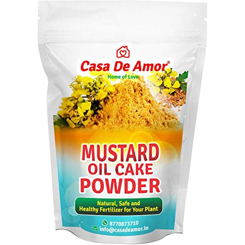 Product Cover Mustard Oil Cake Powder Natural Fertilizer for Plant Growth and Healthy Roots (900 Grams)