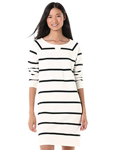 Product Cover Amazon Brand - Goodthreads Women's Modal Fleece Popover Sweatshirt Dress