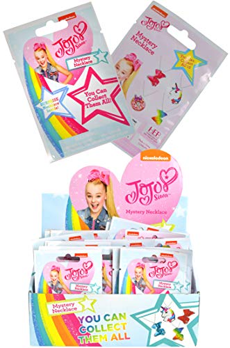 Product Cover UPD JoJo Siwa Mystery Pack Metal Chain Necklace Blind Bag, Cute & Fun Collectible Necklaces for Party Favors, Goodie Bags, Birthday Gift, Surprise Toys for Kids, Toddlers Girls Neck Accessories