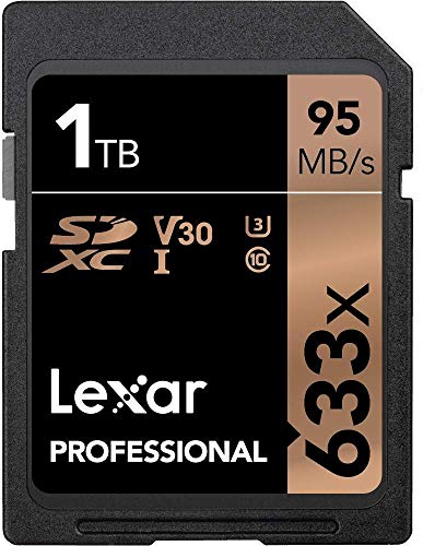Product Cover Lexar Professional 633X 1TB SDXC UHS-I/U3 Card