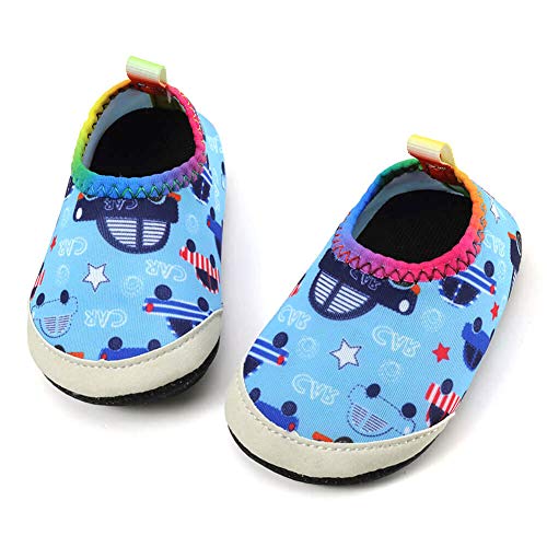Product Cover Panda Software Baby Boys Girls Water Shoes Infant Barefoot Quick -Dry Anti- Slip Aqua Sock for Beach Swim Pool Car18-24 Months M US Infant