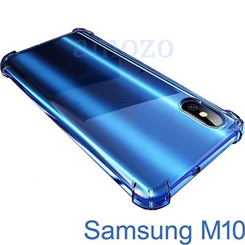 Product Cover Amozo Drop Protection Air Cushion Transparent Clear Back Case Cover for Samsung M10 - M 10 - Transparent
