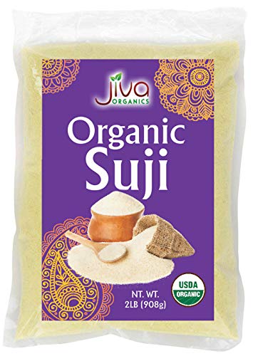 Product Cover Organic Cream of Wheat Farina 2 LB - Suji - by Jiva Organics (32oz)