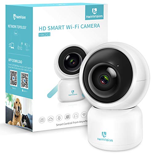 Product Cover heimvision HM203 1080P Security Camera with Smart Night Vision/Ptz/Two-Way Audio, 2.4GHz Wireless Home Surveillance IP Camera for Baby/Elder/Pet/Nanny Monitor, Cloud Service/Microsd Support