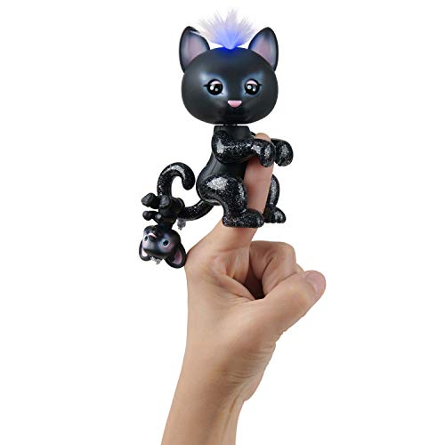 Product Cover WowWee Fingerlings Light-Up Baby Black Panther and Mini