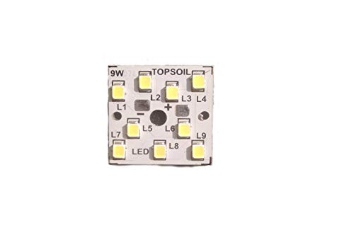 Product Cover TopSoil LED Bulb Raw Material 9 W MCPCB Only (Cool Day Light) - Pack of 10