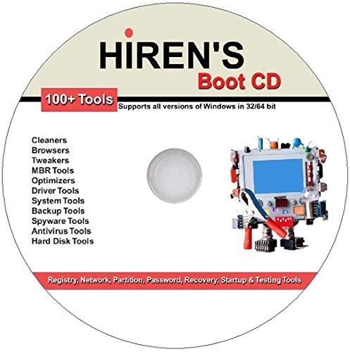 Product Cover Hirens Boot CD 15.2 Tool to Fix & Repair All PC Problems 2018 Lite Version