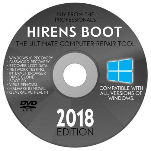 Product Cover Hirens Boot CD 16.2 Tool to Fix & Repair All PC Problems 2018 Latest Version