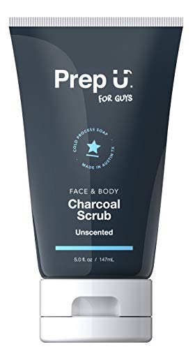 Product Cover Prep U | Activated Charcoal Scrub for Boys, Teens, Men | All-Natural