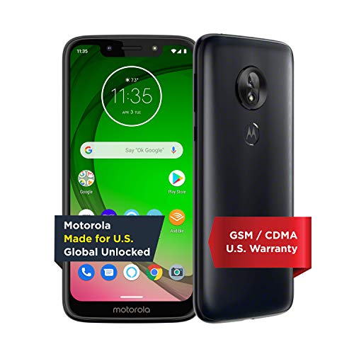 Product Cover Moto G7 Play with Alexa Push-to-Talk - Unlocked - 32 GB - Deep Indigo (US Warranty) - Verizon, AT&T, T-Mobile, Sprint, Boost, Cricket, & Metro