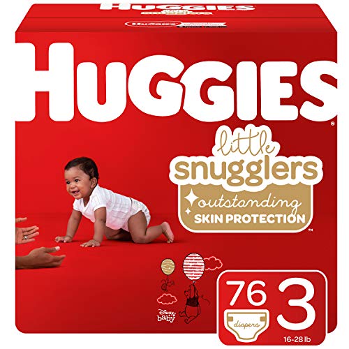 Product Cover Huggies Little Snugglers Baby Diapers, Size 3, 76 Ct