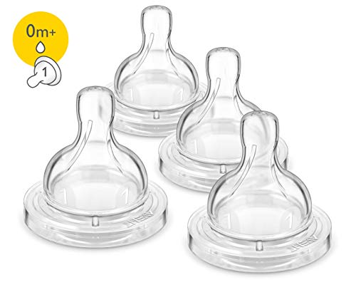 Product Cover Philips Avent Newborn Flow Nipple, (2 Packs of 2 Nipples)
