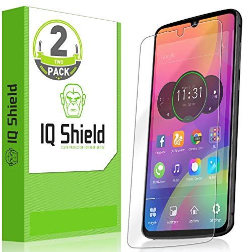 Product Cover IQ Shield Screen Protector Compatible with Motorola Moto Z4 (2-Pack) LiquidSkin Anti-Bubble Clear Film