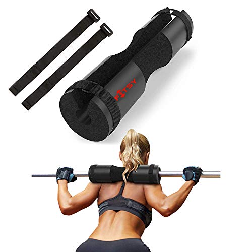 Product Cover FITSY® Foam Barbell Squat Pad with Straps for Standard and Olympic Bar