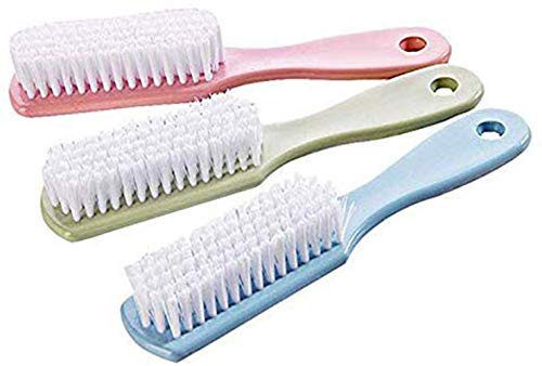 Product Cover SynSo Synergy Collection Multifunctional Double-end Brush Shoes Sneaker Scrubber Cleaner Kit for Bathroom Kitchen Tool (Small)