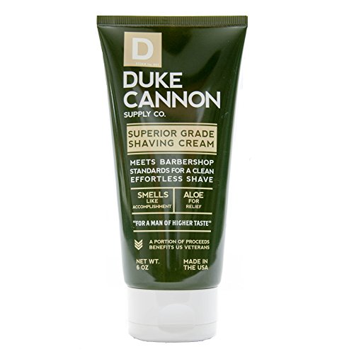Product Cover Duke Cannon Men's Shaving Cream, 6 Ounce/Aluminum-free, Dye-free, Paraben-free