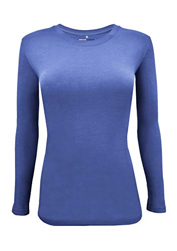 Product Cover Natural Uniforms Women's Long Sleeve Underscrub Stretch T-Shirt Scrub Top