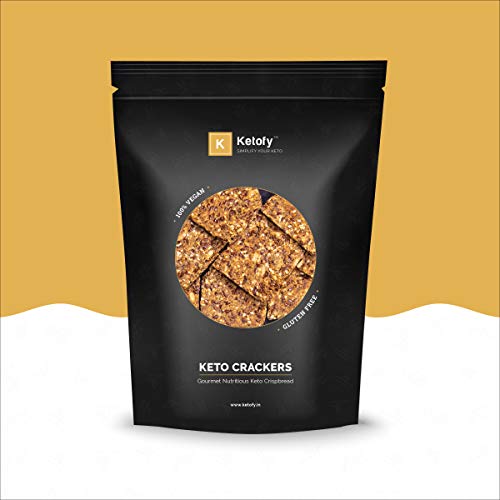 Product Cover Ketofy - Keto Crackers (400g) | Gourmet, Nutritious Keto Crispbread
