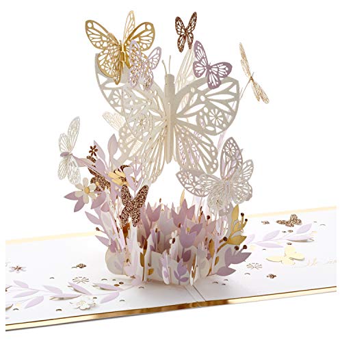 Product Cover Hallmark Signature Paper Wonder Pop Up Card, Thankful for You (Thinking of You Card or Birthday Card)