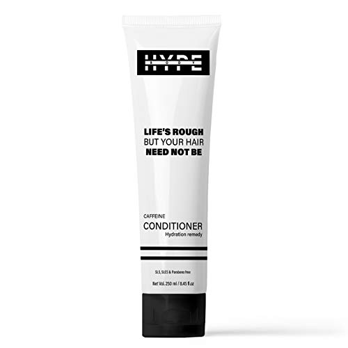 Product Cover HYPE BODY Caffeine Hair Conditioner with Argan Oil, 250 ml, No Sulphates & Parabens, Hydration Remedy, Silicone-Free