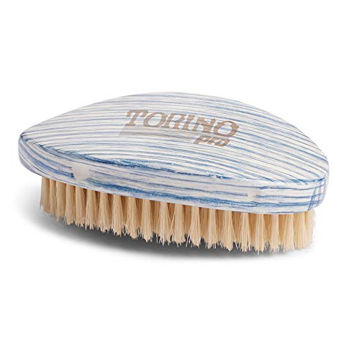 Product Cover Torino Pro Wave Brushes by Brush king #69- Medium Pointy Curve Palm 360 Waves Brush