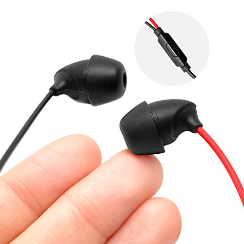Product Cover ADV. Sleeper Earbuds Flexible Silicone Lightweight Compact Earphones - Perfect for Noise Isolation, Sleep, ASMR, Travel, Meditation & Relaxation, Binaural (Black)