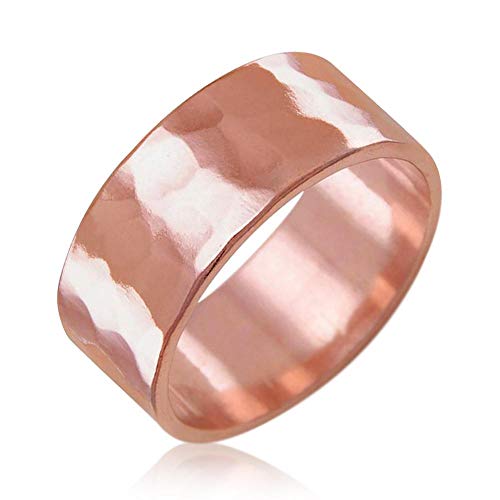 Product Cover Samie Collection Pure Copper Therapy Ring Band for Men & Women: Made with Uncoated Solid Copper: Trace Mineral: Natural Relief of Arthritis, Joint Pain, Carpal Tunnel: 3mm, 6mm, 8mm: Size 5-12